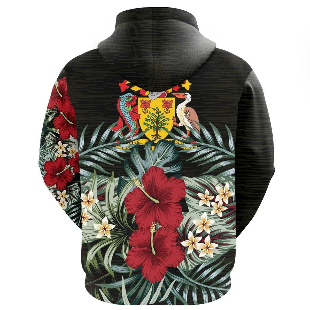Barbados Hoodie - Hibiscus (Men/Women)