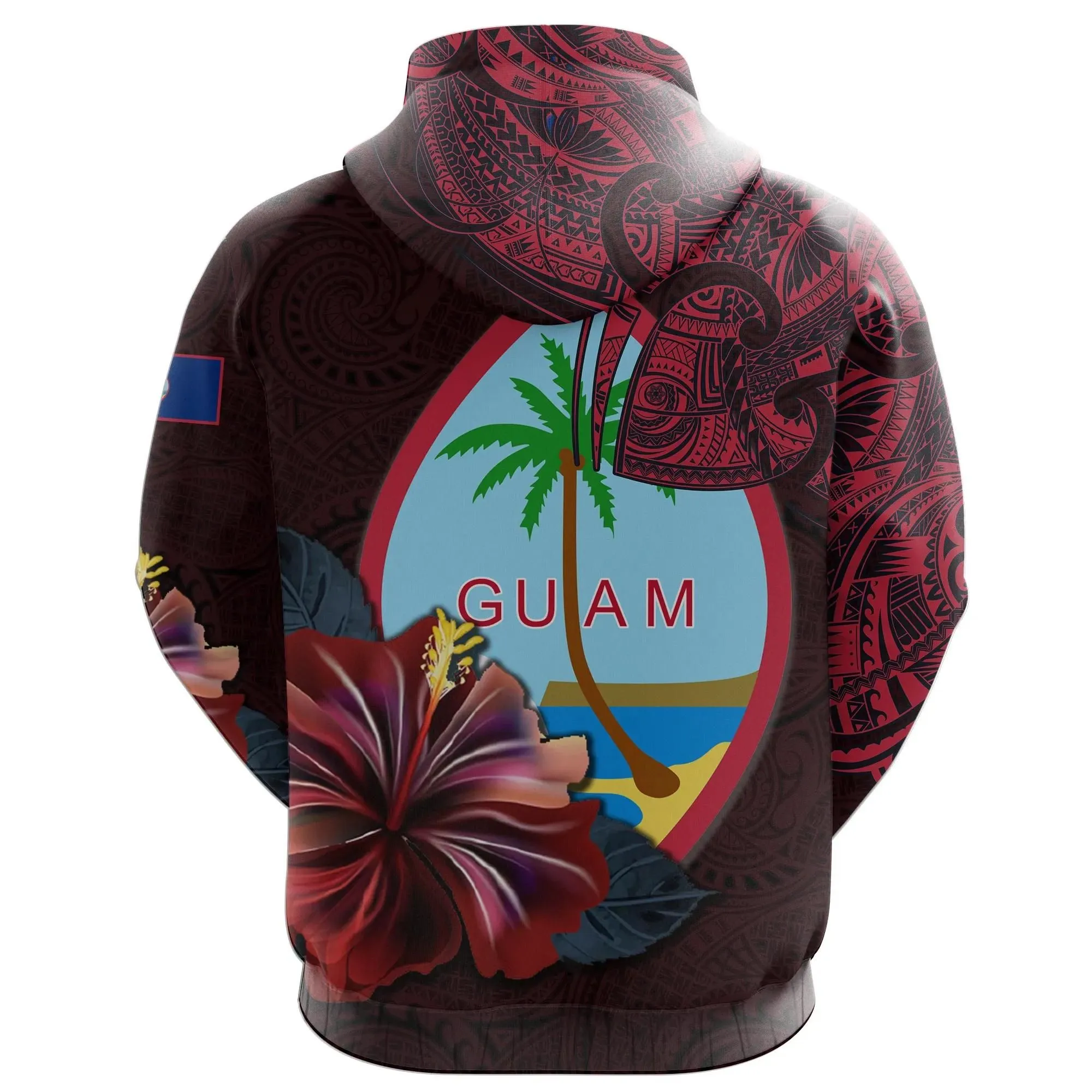 Alohawaii Clothing - Hoodie Guam Guam Hibiscus Polynesian Th45