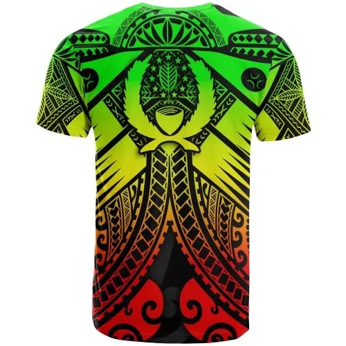Pohnpei Custom Personalised T shirt - Reggae Seal with Polynesian Tattoo