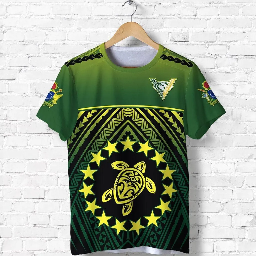 (Custom Personalised) The Kukis T Shirt Cook Islands Rugby - Custom Text and Number LT13
