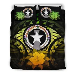 Northern Mariana Islands Reggae Hibiscus Bedding Set A02 Dhc28111460Dd