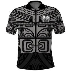 (Custom Personalised) Marquesas Islands Polo Shirt - Marquesas Tattoo Gray Special LT13