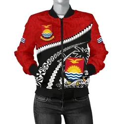 Alohawaii Jacket - Bomber Jacket Kiribati Road to Hometown K4