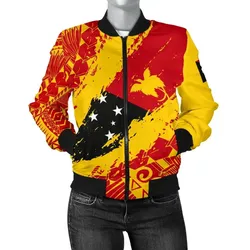 Papua New Guinea Women's Bomber Jacket - Nora Style J9