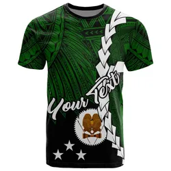Papua New Guinea Western Highlands Province Polynesian Custom Personalised T-Shirt - Tribal Wave Tattoo - BN12
