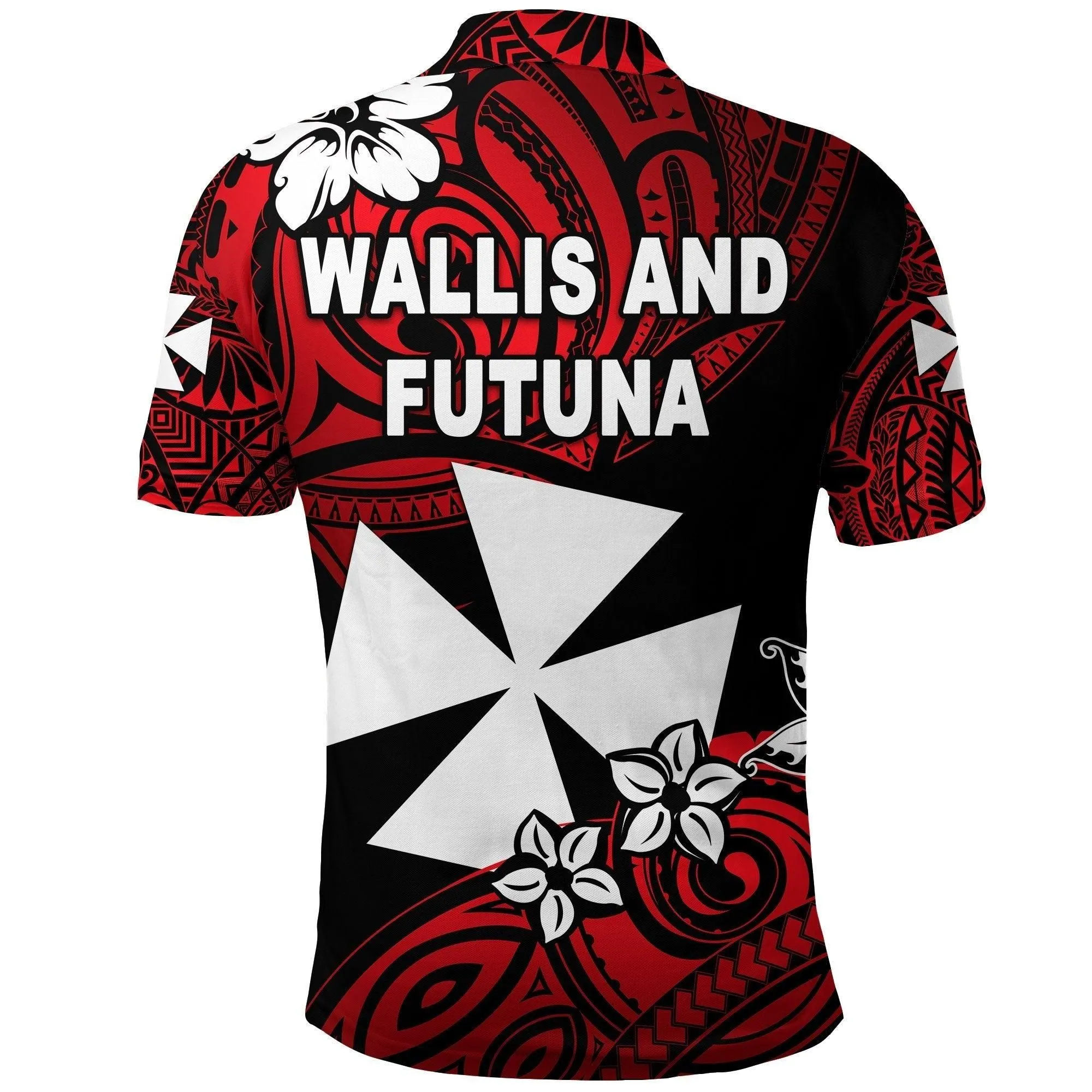Wallis and Futuna Rugby Polo Shirt Unique Vibes