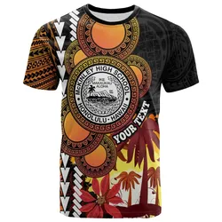 Hawaii Custom T shirt - President William McKinley High School Hawaii Tropical Polynesian LT10