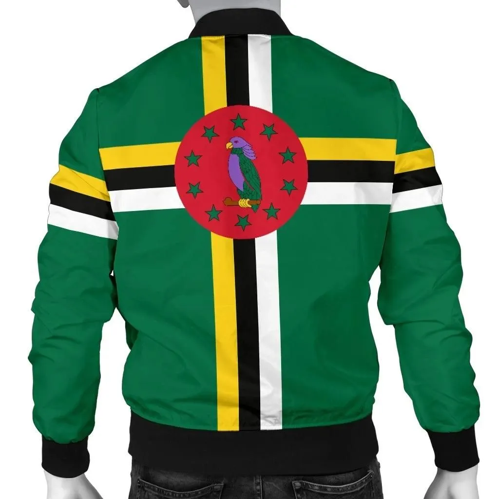 Dominica Flag Men's Bomber Jacket A31