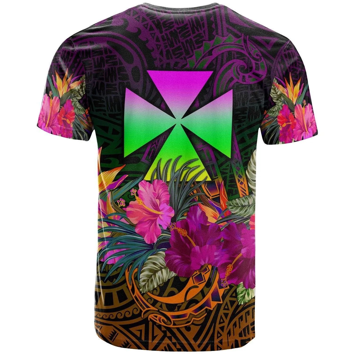 Wallis and Futuna T-Shirt - Summer Hibiscus
