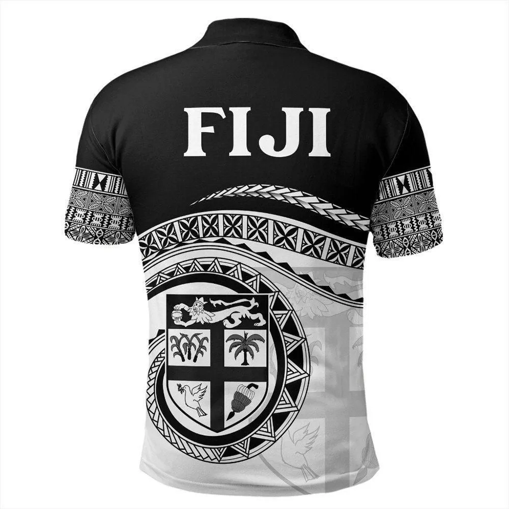 Polynesian Polo Shirt Fiji Rugby Concept Polo Shirt LT10
