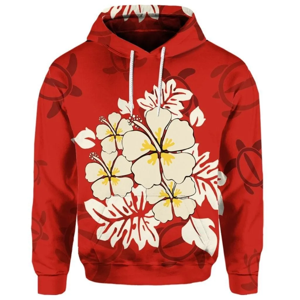 (Personalised) Hawaii Hibiscus Polynesian Hoodie