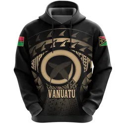 Vanuatu Turtle Hibiscus Pullover Hoodie (Gold)