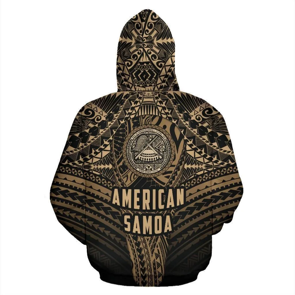 American Samoa Hoodie Polynesian Tattoo Pullover Hoodie