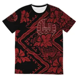 Tahiti T-Shirt Hibiscus Polynesian TH5