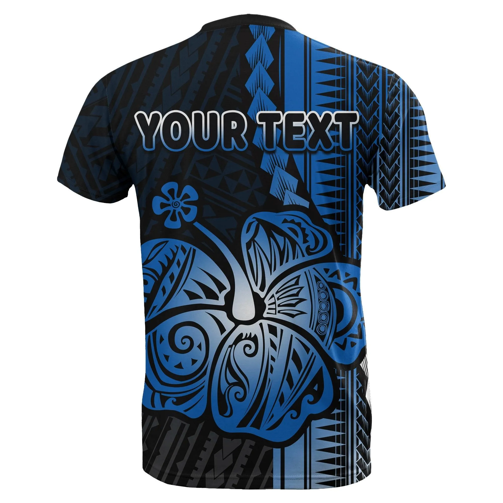 (Custom Personalised)Polynesian Hibiscus T Shirt Hawaiian Style No.5 LT6