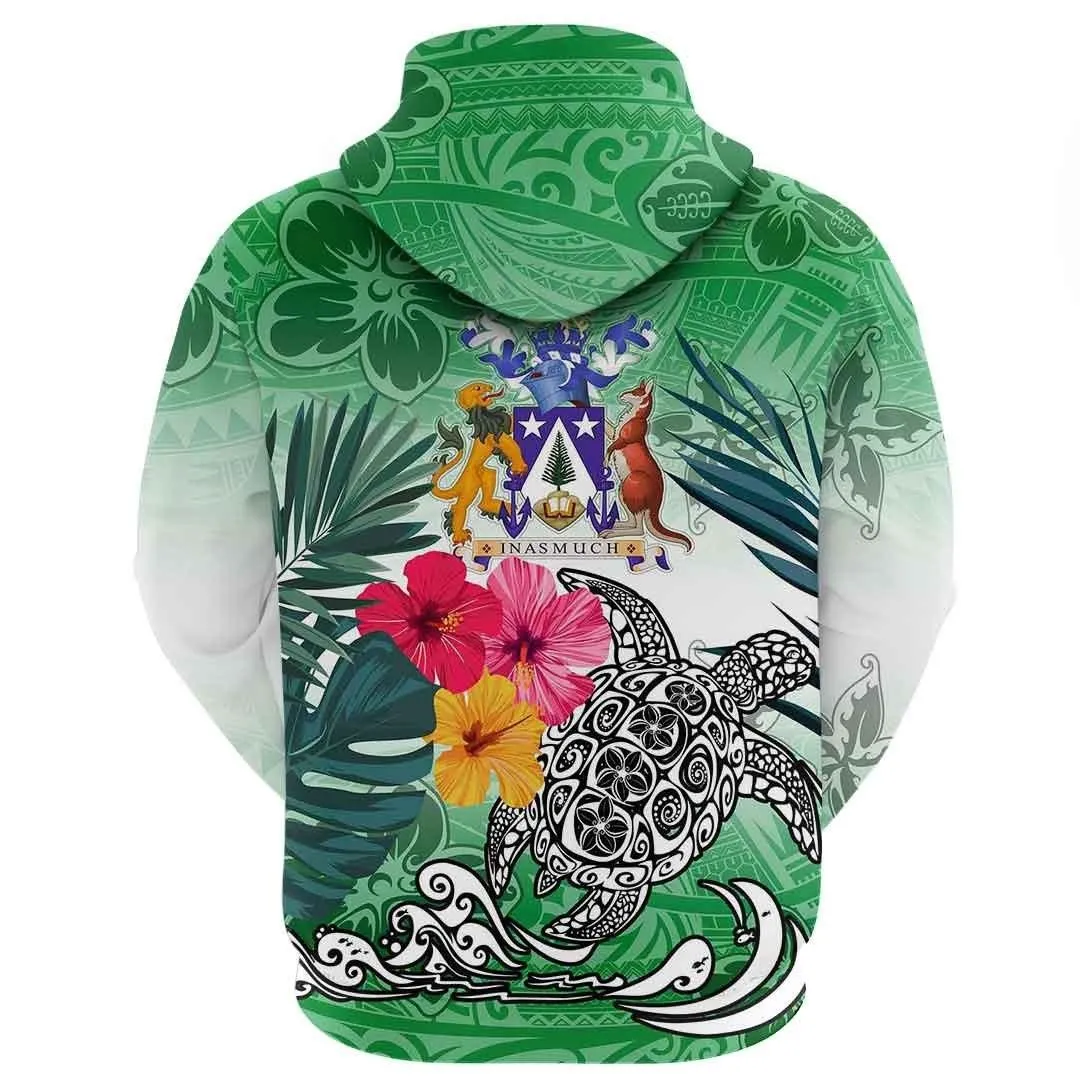 Alohawaii Clothing - Norfolk Island Style Polynesian Tattoo Hoodie A94