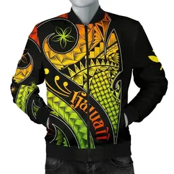 Alohawaii Jacket - Bomber Jacket Hawaii - Hawaii Polynesian Decorative Patterns - BN25