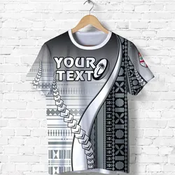 (Custom Personalised) Fiji Rugby T shirt Confident Polynesian