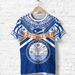 (Custom Personalised) Marshall Islands Rugby T Shirt Forever