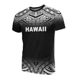 Hawaii All Over T shirt - Hawaii Kanaka Maoli Polynesian Tattoo Style Style Fog Style Black