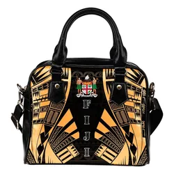 Fiji Shoulder Handbag - Polynesian Tattoo Gold