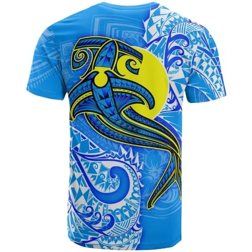 Palau Polynesian T-shirt Palau Flag with Polynesian Tattoo  18