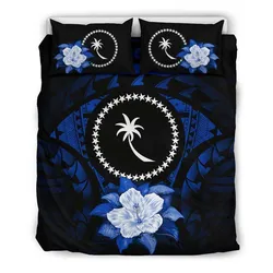 Chuuk Hibiscus Bedding Set Dark Blue Dhc28111712Dd