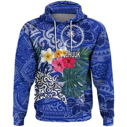 Alohawaii Clothing - Chuuk Style Polynesian Tattoo Hoodie A94