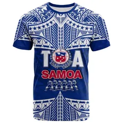 Toa Samoa Rugby T Shirt Siva Tau LT6