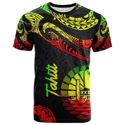 Tahiti Polynesian T-Shirt - Poly Tattoo Reggae Version