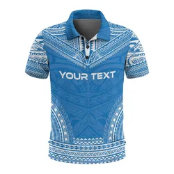 Northern Mariana Island Custom Personalised Polo Shirt - Northern Mariana Island Seal Polynesian Chief Tattoo Flag Version