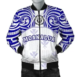 FamilyGaterJacket - Kanaka Moanalua High School Men's Bomber Jacket \bDemodern Style AH JH