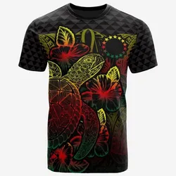 Vibe Hoodie Cook Islands T shirt - Cook Islands Flag Turtle Hibiscus Reggae