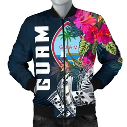 Guam Mens Bomber Jacket  - Guam Summer Vibes