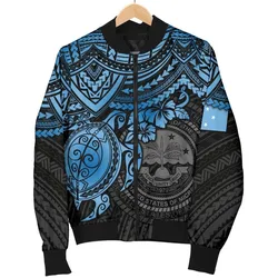Federated States Of Micronesia Bomber Jacket (Men) - Blue Turtle - BN15