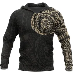 Alohawaii Clothing - Hoodie Polynesian Tattoo Style Version 2.0 A7