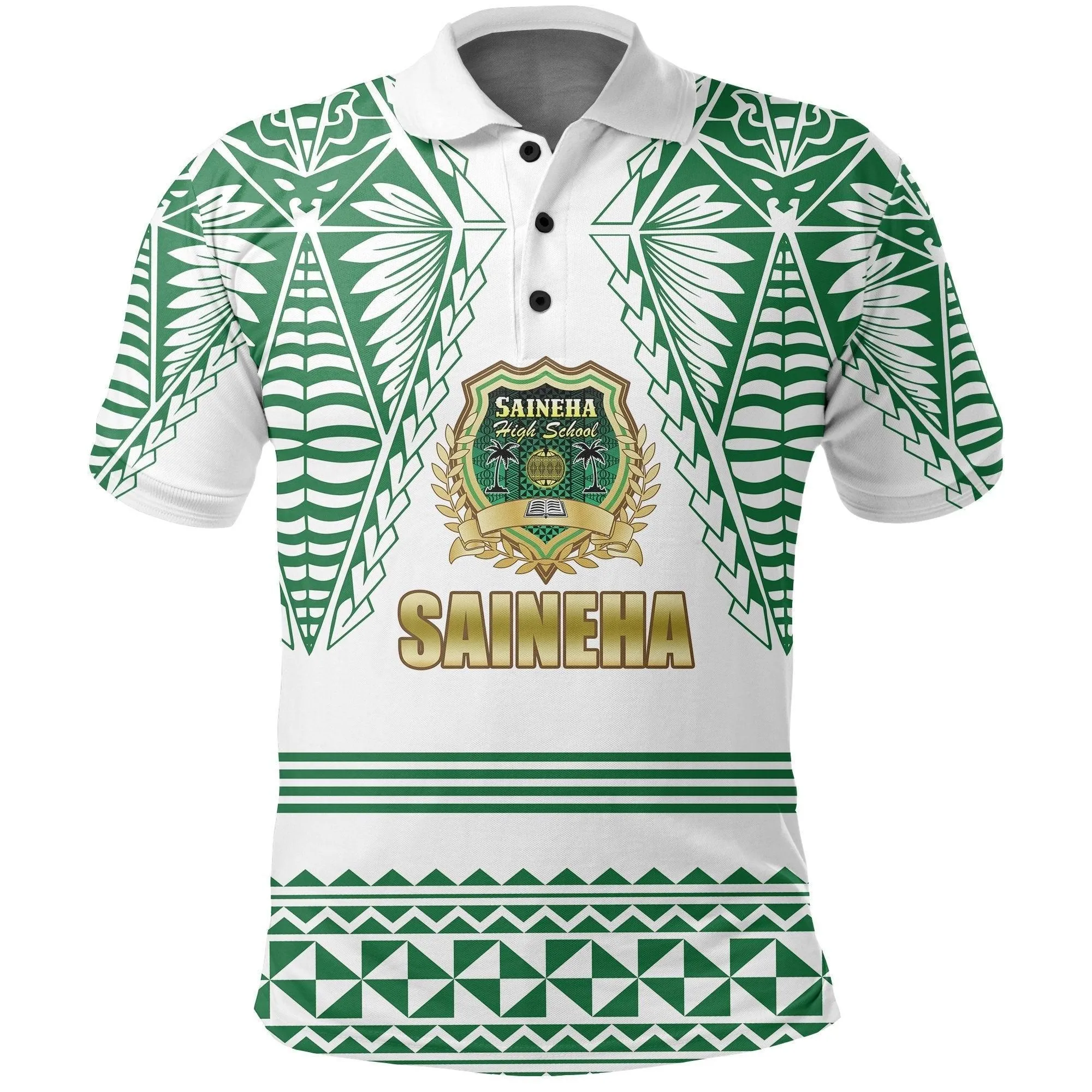 (Custom Personalised) Saineha Tonga Polo Shirt Tattoo Style Special - Class of LT16