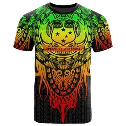Samoa Polynesian T shirt - Tattoo Pattern With Seal