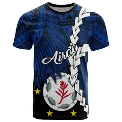 Palau Airai Polynesian T-Shirt - Tribal Wave Tattoo