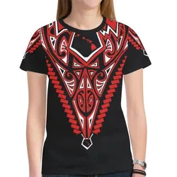 Hawaii T Shirt - Hawaii Map Polynesian Tattoo