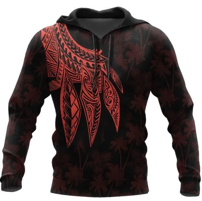 Amazing Polynesian Wing Tattoo Hoodie Bt10