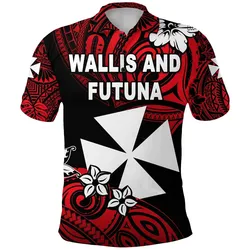 Wallis and Futuna Rugby Polo Shirt Unique Vibes