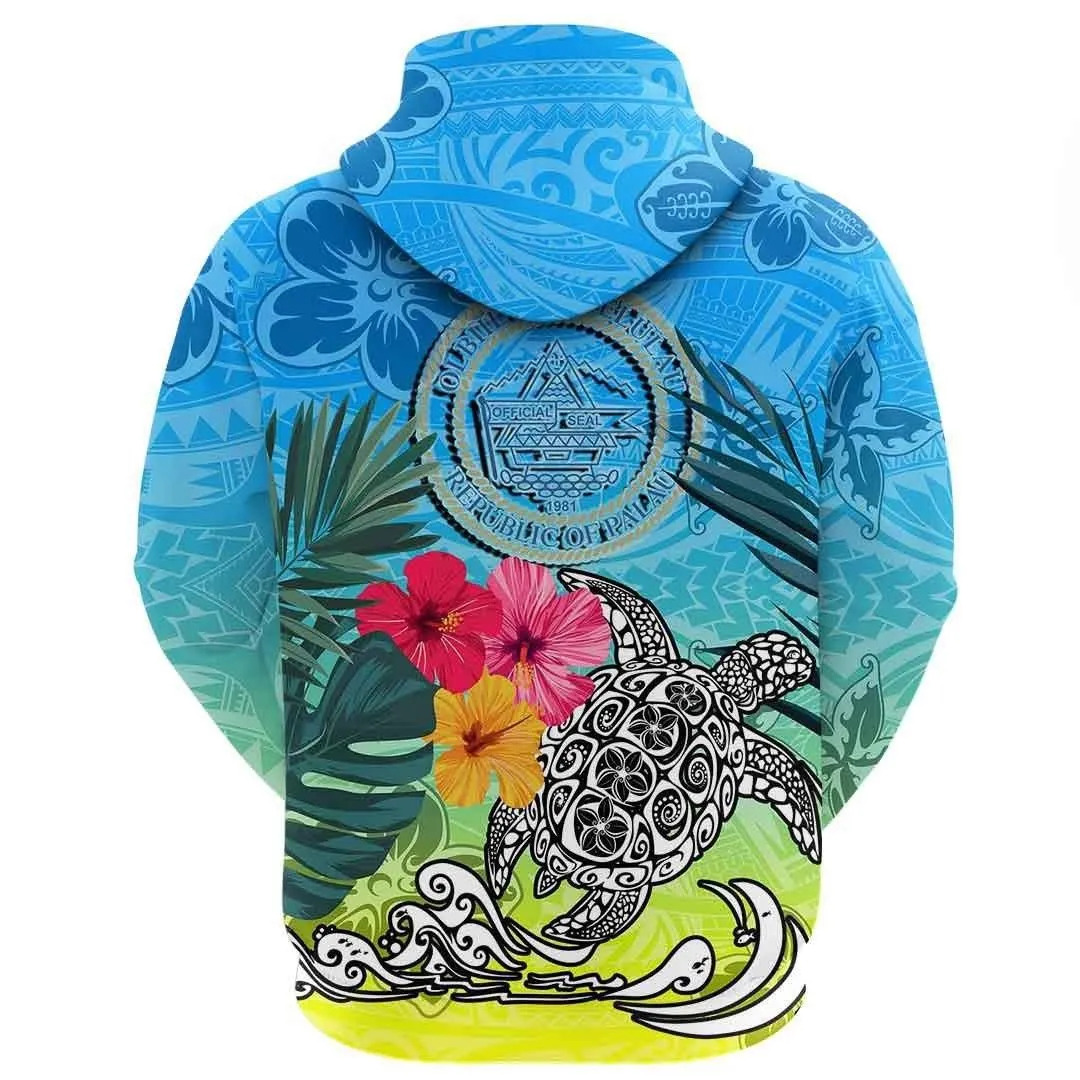 Alohawaii Clothing - Palau Style Polynesian Tattoo Hoodie A94