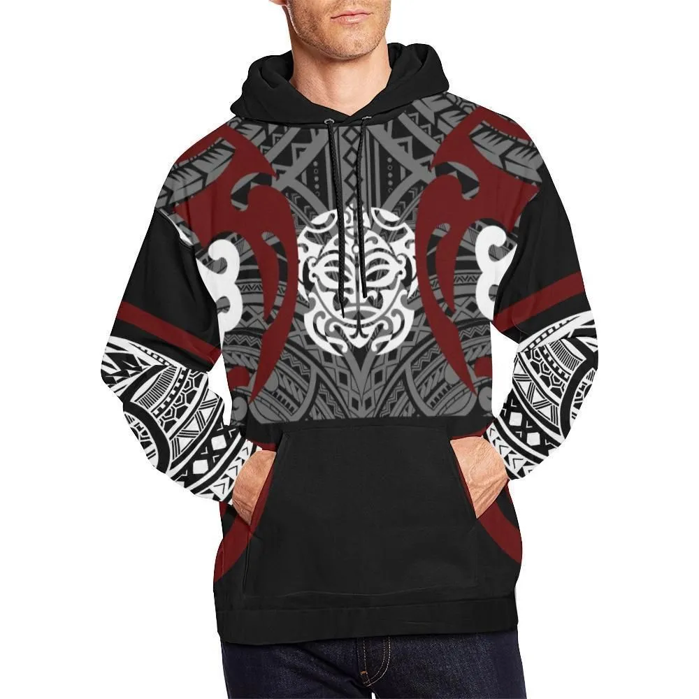 Polynesian Turtle Tattoo Hoodie