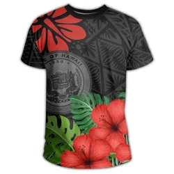 Polynesian Pride Hawaii T-Shirt - Hawaii Polynesian Hibiscus T-Shirt