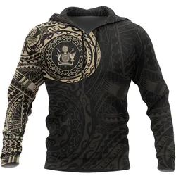 Cook Islands Hoodie Tattoo Style Version 2.0