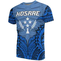 Kosrae Premium T Shirt - Kosrae Flag Polynesian Tattoo