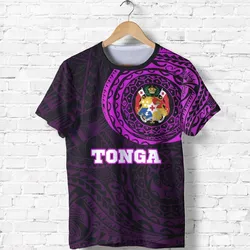 Tonga In My Heart Tattoo Style Special T shirt Pink
