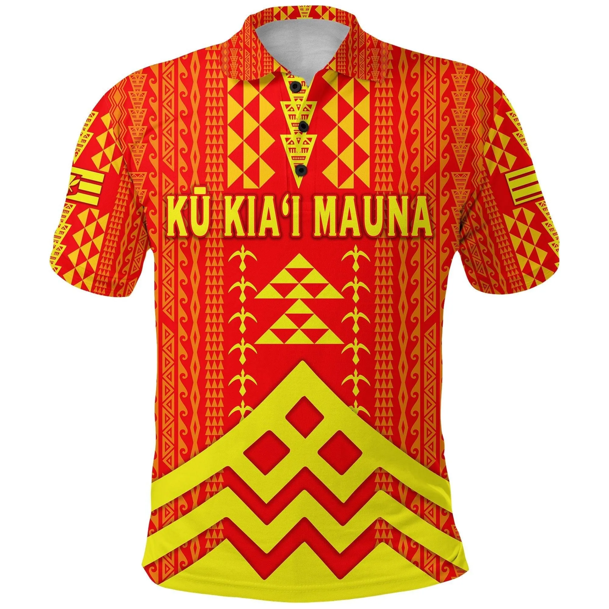 (Custom Personalised) Hawaii Ku Kiai Mauna Polo Shirt We Are Mauna Kea Unique Vibes LT8