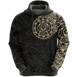 Alohawaii Clothing - Hoodie Hawaii Polynesian Turtle Tattoo All Over Print A7